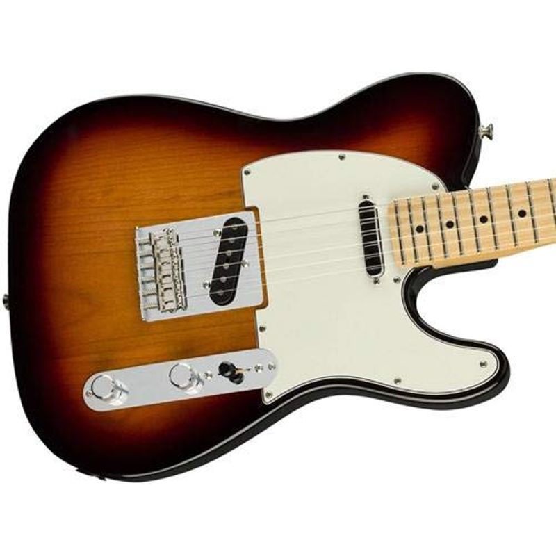 Fender Player Telecaster Electric Guitar, Maple Fingerboard, 3-Color Sunburst