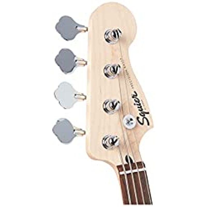 Squier 4 String Bass Guitar Pack, Right, Black (0371900006)