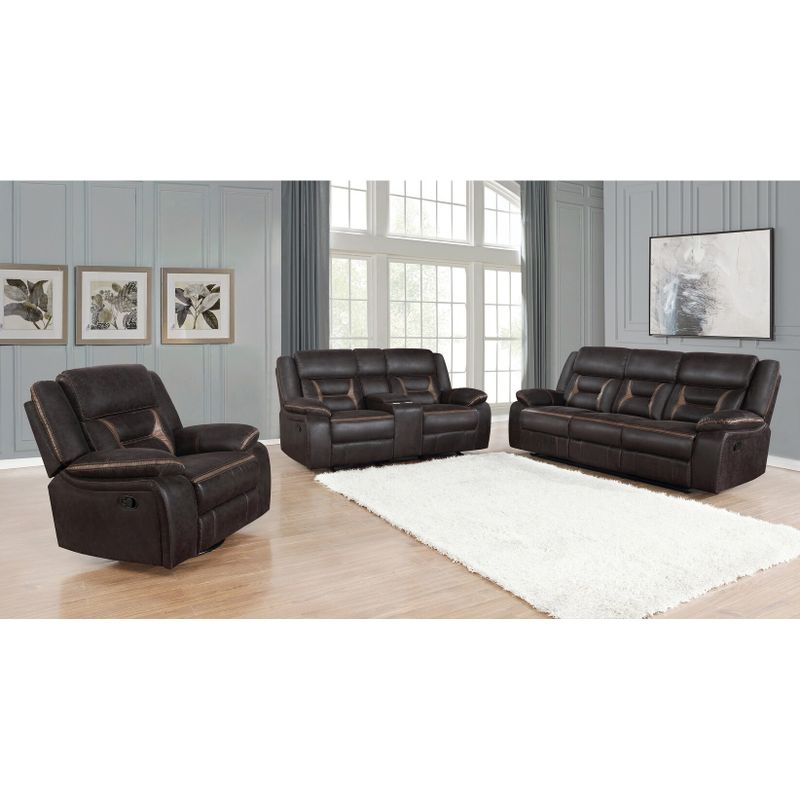 Greer 2-piece Upholstered Tufted Living Room Set - Taupe
