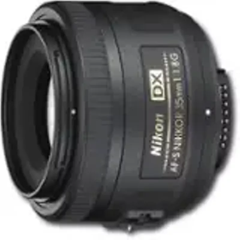 Nikon - AF-S DX NIKKOR 35mm f/1.8G Standard Lens - Black