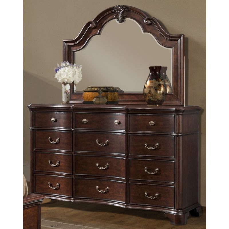 Picket House Furnishings Tomlyn Dresser & Mirror Set - Trento Dresser