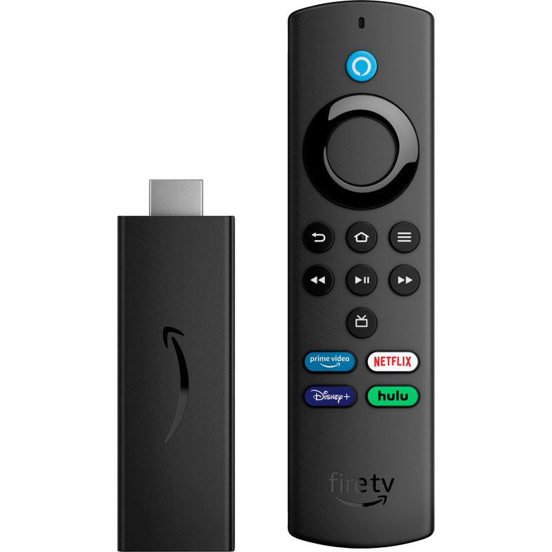 Front Zoom. Amazon - Fire TV Stick Lite (no TV controls) | HD streaming device - Black