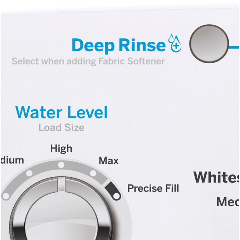 Alt View Zoom 15. GE - 4.2 Cu. Ft. Top Load Washer with Precise Fill & Deep Rinse - White on White