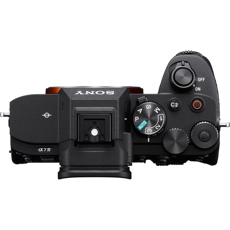 Top Zoom. Sony - Alpha 7 IV Full-frame Mirrorless Interchangeable Lens Camera - (Body Only) - Black