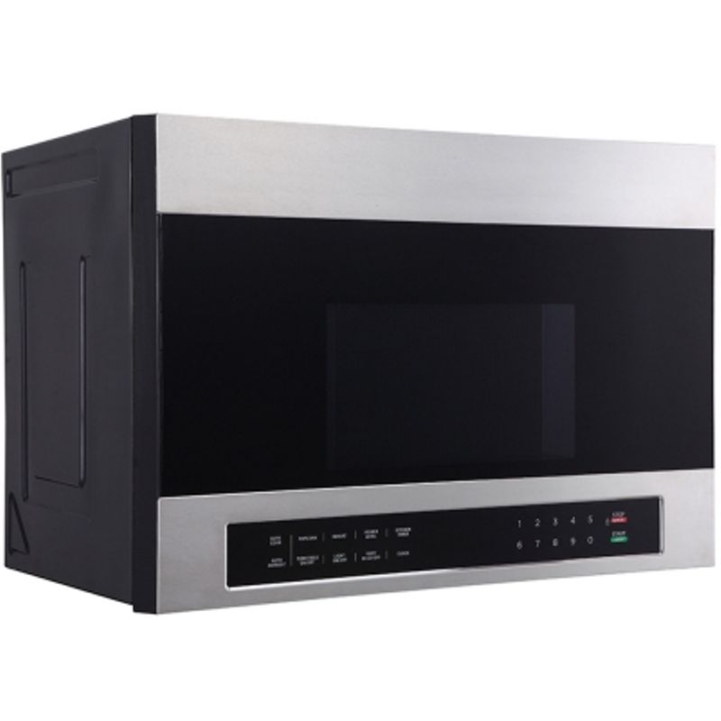 Avanti Black Stainless Steel Over-the-Range Microwave