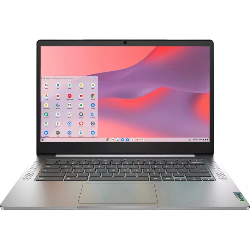 Lenovo - Chromebook 3 14" Touch Laptop - Mediatek MT8183 - 4GB Memory - 64GB eMMC - Arctic Grey