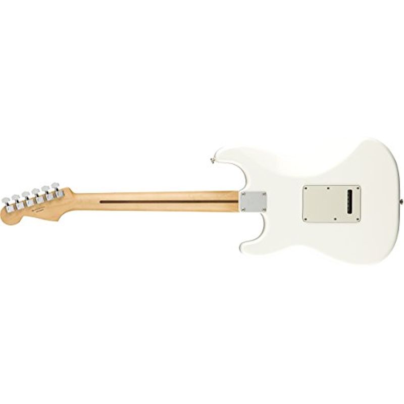 Fender Player Stratocaster HSS Electric Guitar, Maple Fingerboard, Polar White