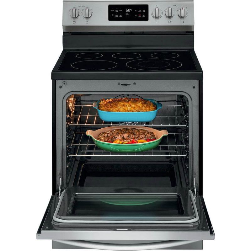 Frigidaire Gallery 5.4 Cu.Ft. Stainless Electric Range with Steam Clean