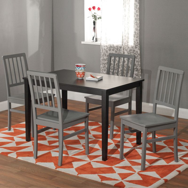 Simple Living Camden Dining Chair (Set of 4) - Grey