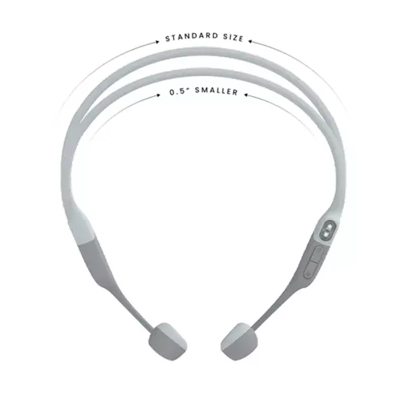 Shokz - OpenRun Bone Conduction Open-Ear Endurance Headphones - Gray