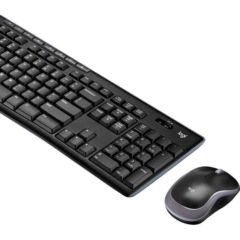 Alt View Zoom 14. Logitech - MK270 Full-size Wireless Membrane Keyboard and Mouse Bundle for Windows - Black
