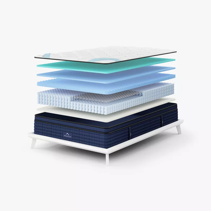 Dream Cloud Premier 14" Hybrid Mattress CalKing/ Bed-in-a-Box