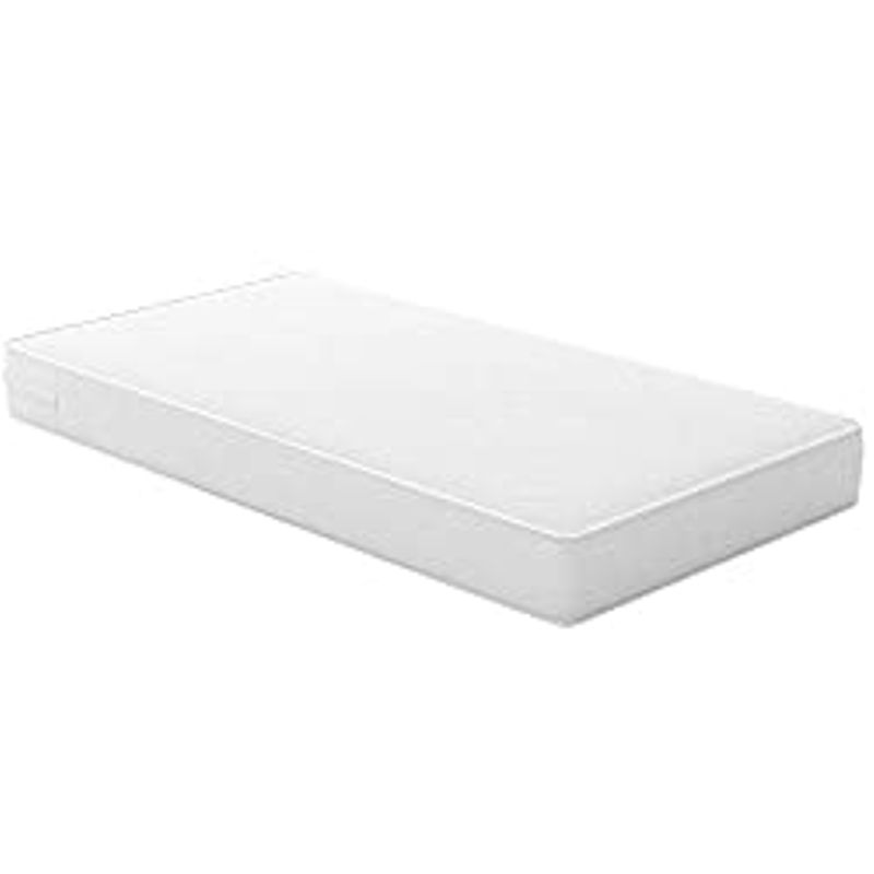 Safety 1st Heavenly Dreams Baby Crib & Toddler Bed Mattress, Waterproof Cover, Firm, Fits Standard Size Cribs & Toddler Beds, White, 1...