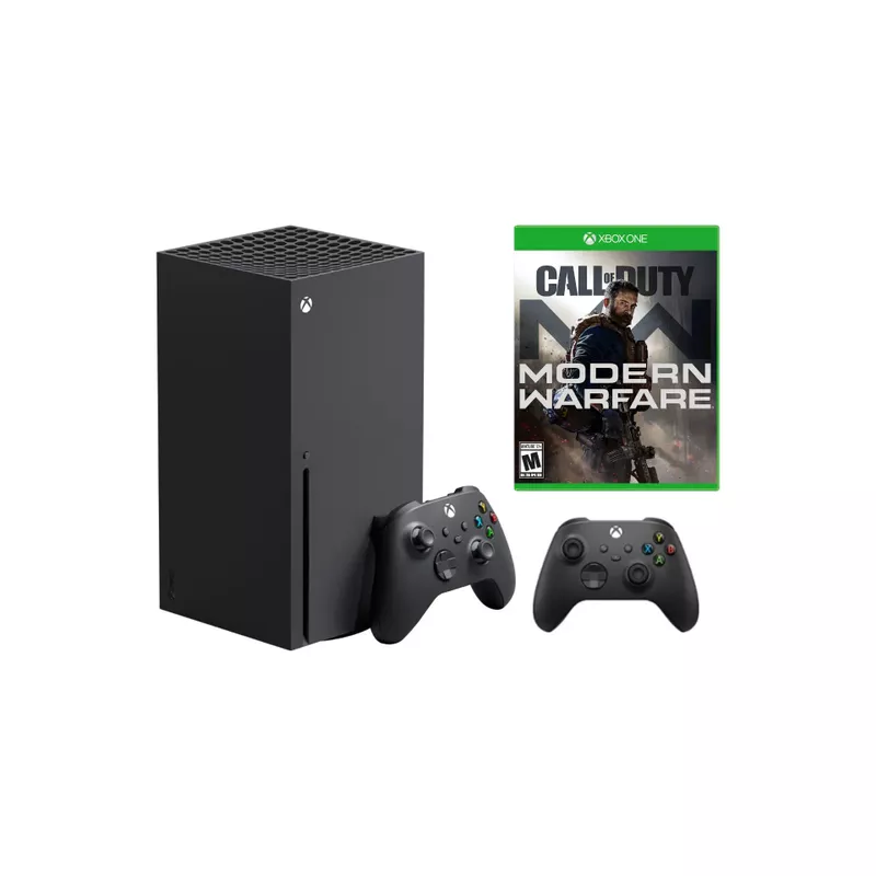 Xbox X + Call of Duty Modern Warfare Bundle with Extra Controller