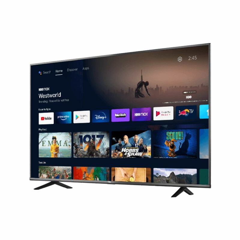 TCL - 75" Class 4 Series LED 4K UHD Smart Android TV