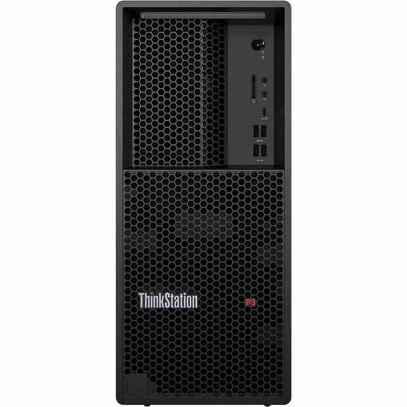 Lenovo ThinkStation P3 Tower Workstation, Intel Core i5-13500 2.5GHz, 16GB RAM, 512GB SSD, Windows 11 Pro