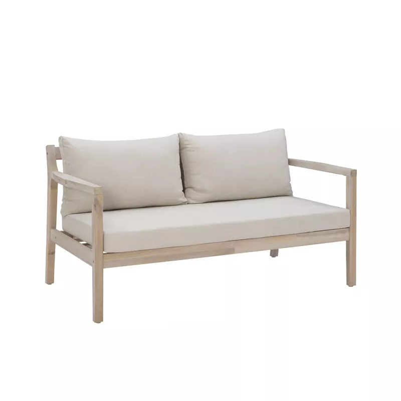 Searle 2 Seater Sofa Beige Natural