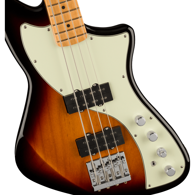 Fender Player Plus Active Meteora Electric Bass. Pau Ferro Fingerboard, Tequila Sunrise