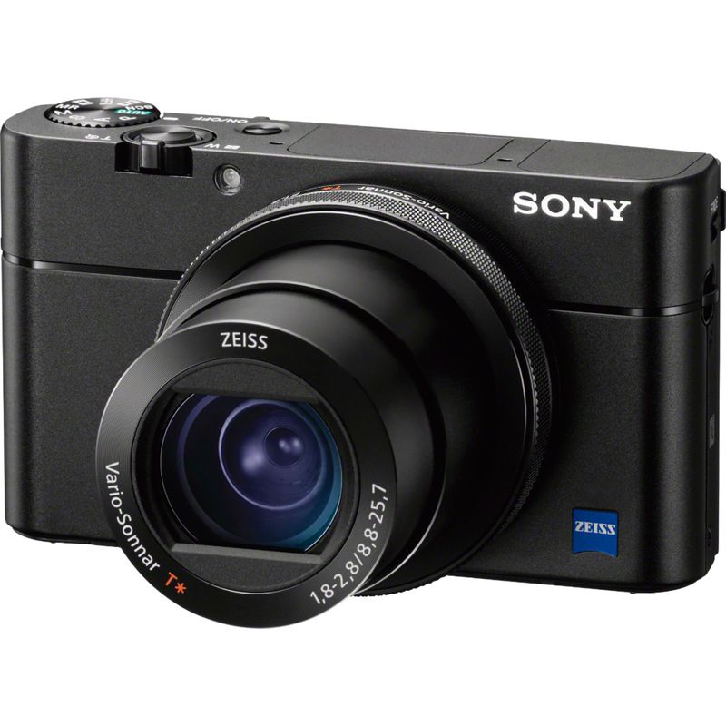 Left Zoom. Sony - Cyber-shot DSC-RX100 V 20.1-Megapixel Digital Camera - Black