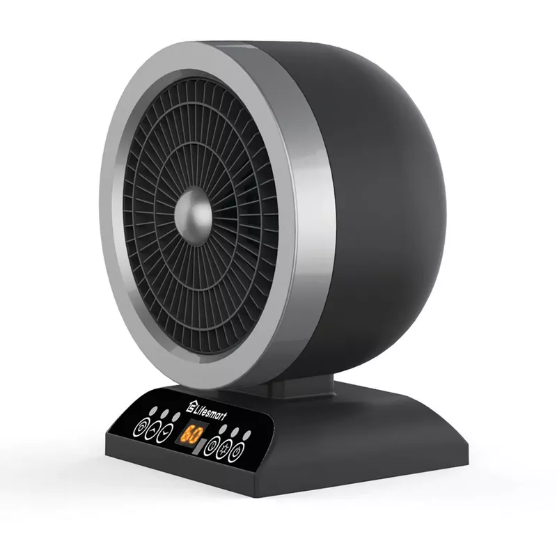 LifeSmart 2 in 1 Digital Fan Heater with Oscillation