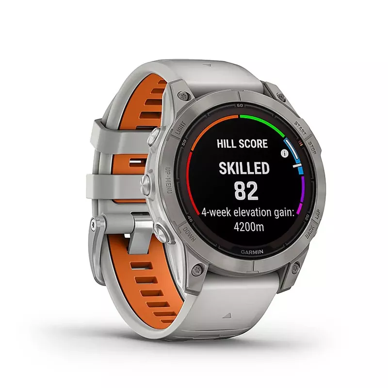 Garmin - fenix 7 Pro Sapphire Solar GPS Smartwatch 47 mm Fiber-reinforced polymer - Titanium