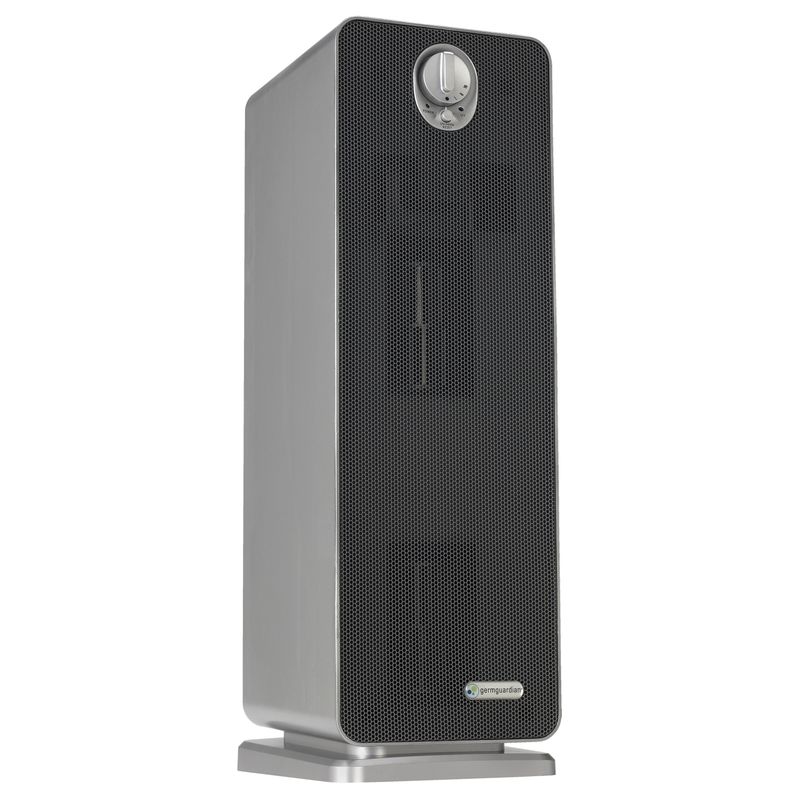 GermGuardian AC4900CA 22-inch True HEPA UV-C Air Purifier Tower - GermGuardian 22-inch HEPA Air Purifier