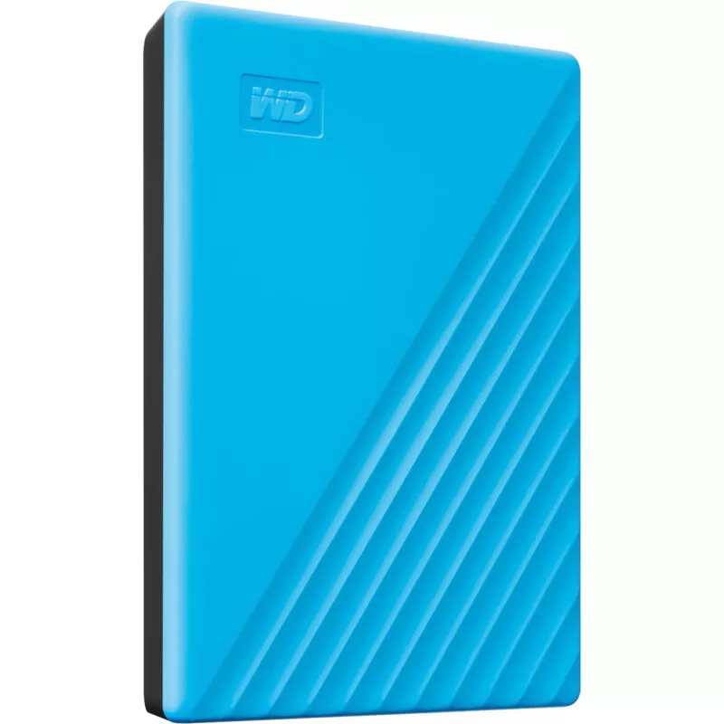 WD - My Passport 2TB External USB 3.0 Portable Hard Drive - Blue