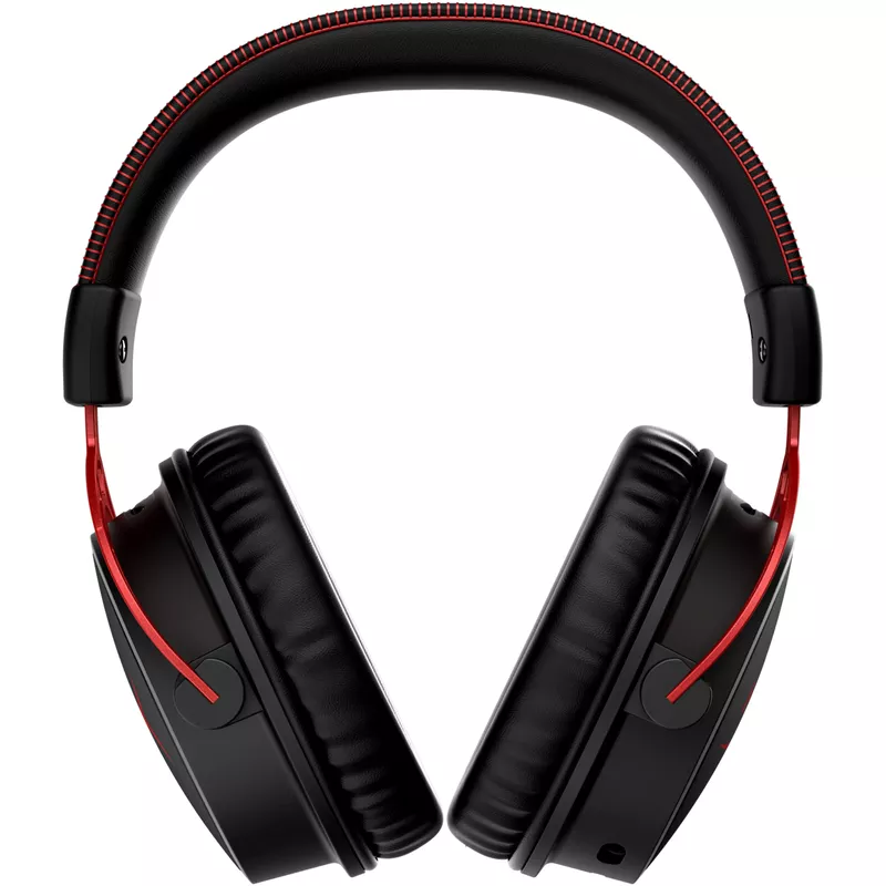 HyperX - Cloud Alpha Wireless Gaming Headset for PC, PS5, and PS4 - Black/Red