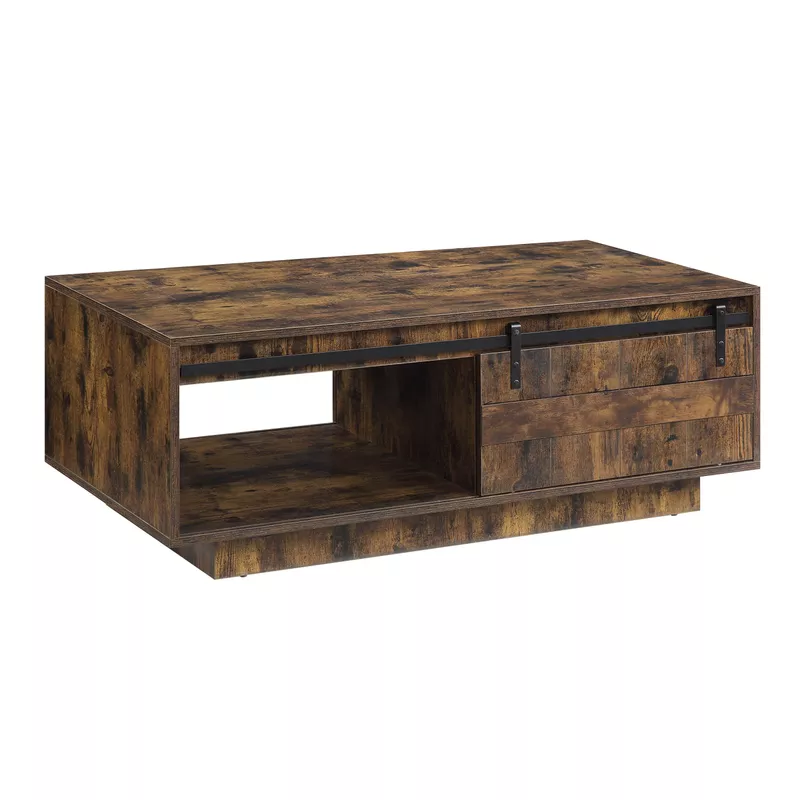 ACME Bellarosa Coffee Table, Rustic Oak