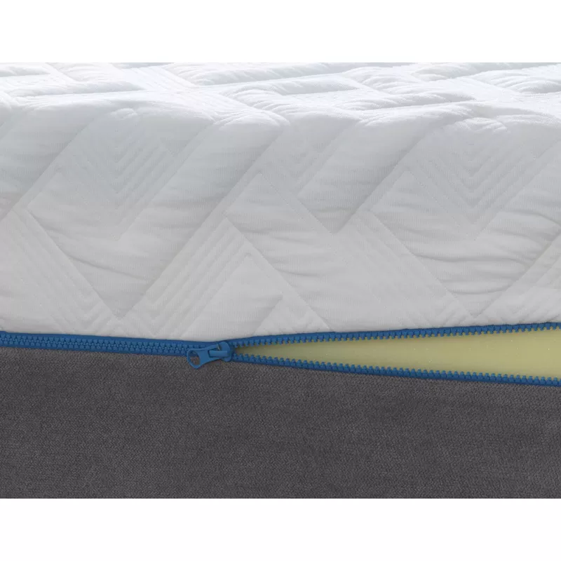 FlexSleep 12" Luxury Plush Gel Infused Cal King Memory Foam Mattress/Bed-in-a-Box