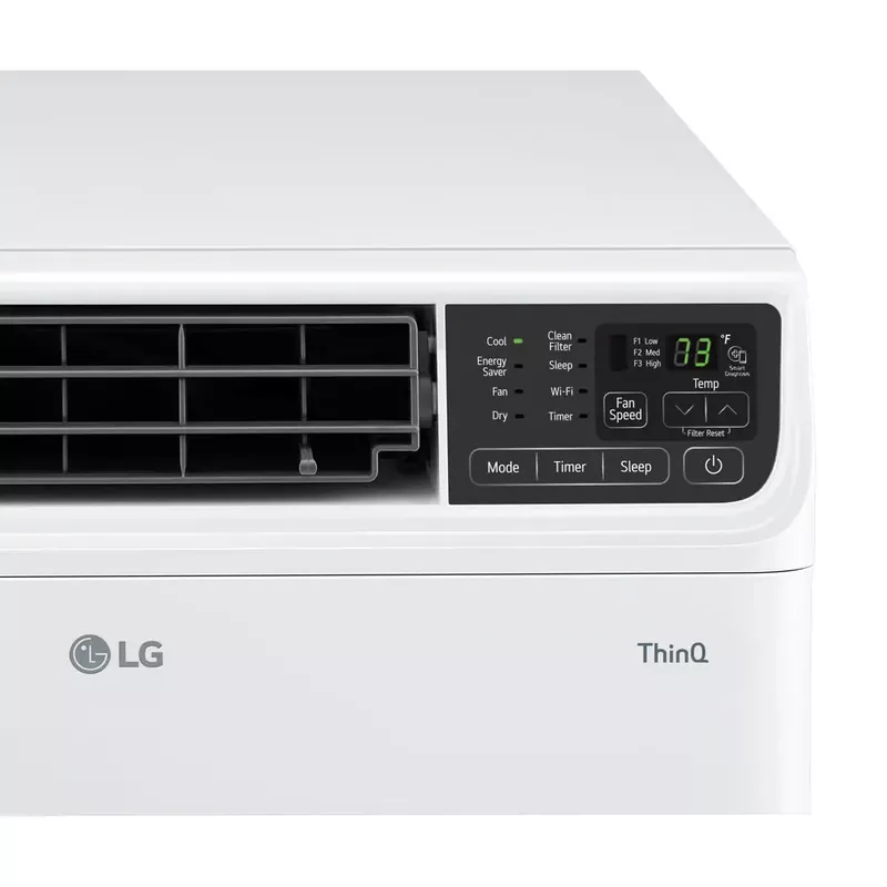 LG - 8,000 BTU Dual Inverter Smart Window Air Conditioner
