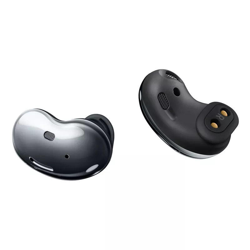 Samsung - Galaxy Buds Live True Wireless Noise Cancelling Earbuds Mystic Black