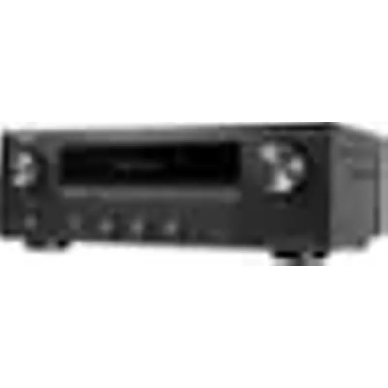 Denon - 100W 2.2-Ch. Bluetooth Capable with HEOS 8K Ultra HD HDR Compatible Stereo Receiver with Alexa - Black