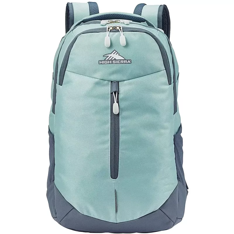 High Sierra - Swerve Pro Laptop Backpack for 17" Laptop - Gray Blue/Blue Haze