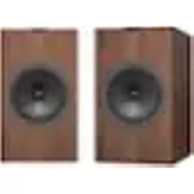 KEF - Q Series 5.25" 2-Way Bookshelf Speakers (Pair) - Walnut