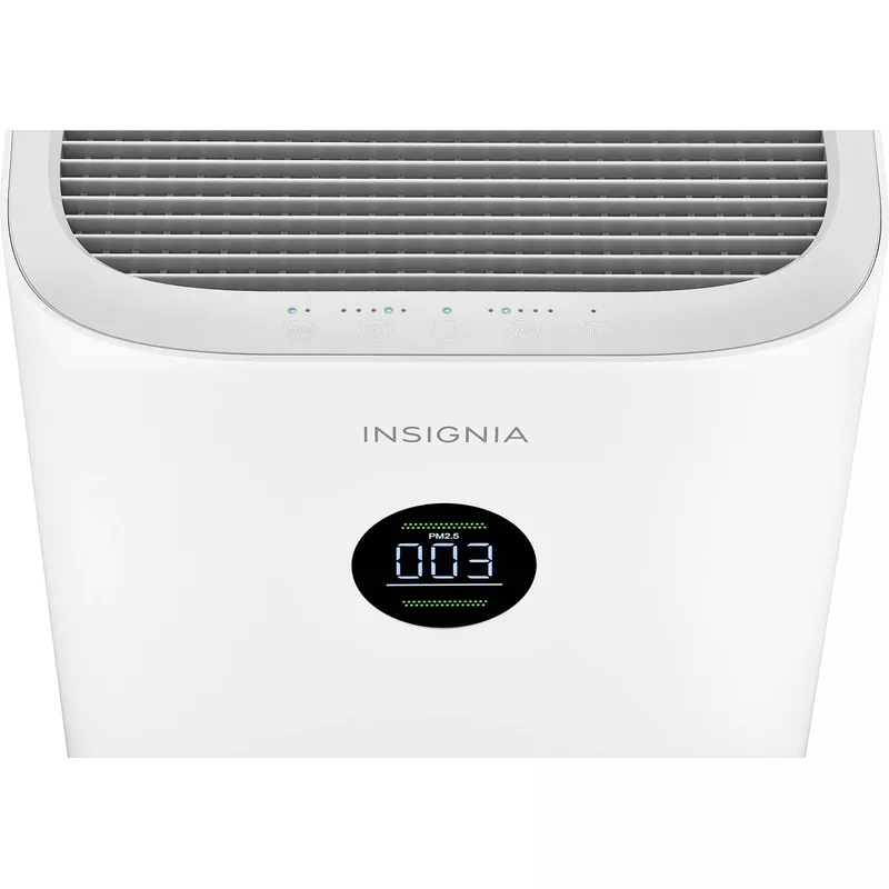 Insignia™ - 497 Sq. Ft. HEPA Air Purifier with ENERGY STAR Certification - White
