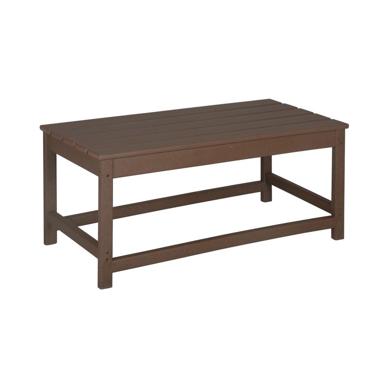 Laguna 36-inch Weather Resistant Coffee Table - Teak