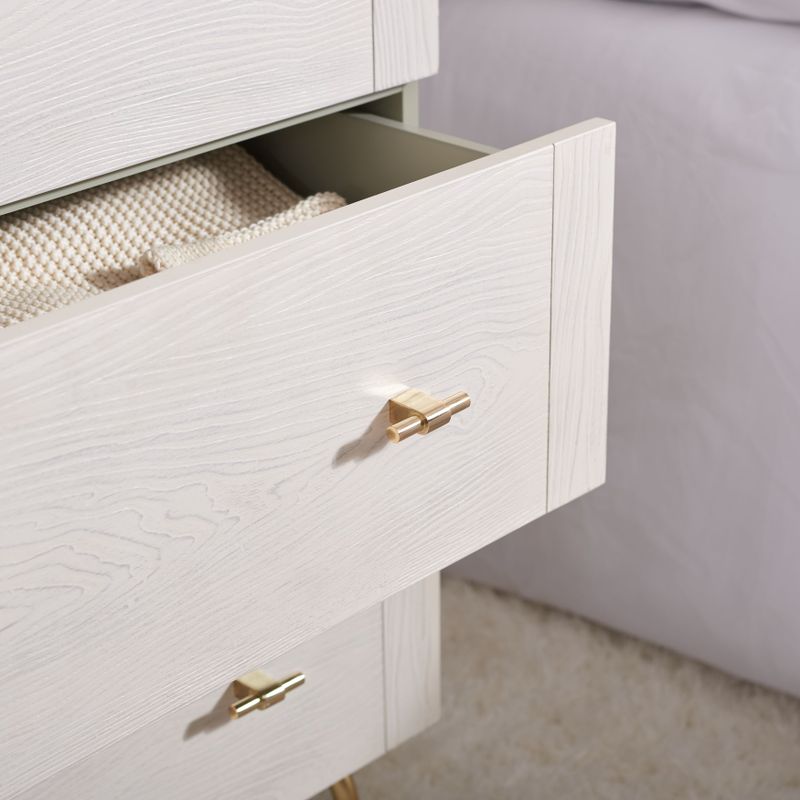 SAFAVIEH Genevieve 3-Drawer Storage Bedroom Dresser - Cream/White