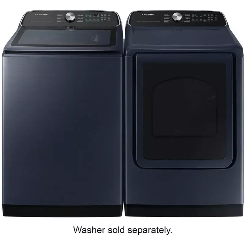 Samsung 7.4 Cu. Ft. Brushed Navy Front Load Smart Electric Dryer