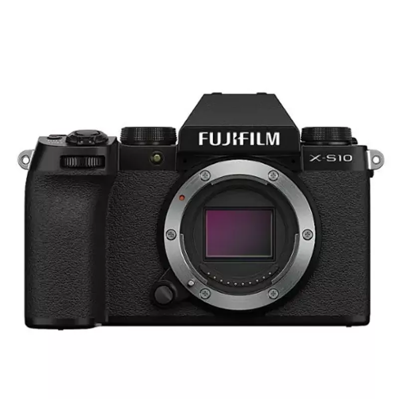 Fujifilm - X-S10 Mirrorless Camera (Body Only) - Black