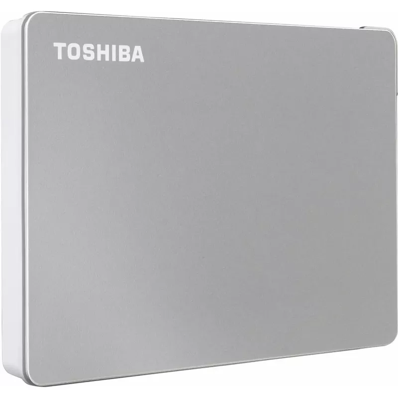 Toshiba Canvio Flex 1TB USB 3.2 Gen 1 Type-C Portable Hard Drive, Silver