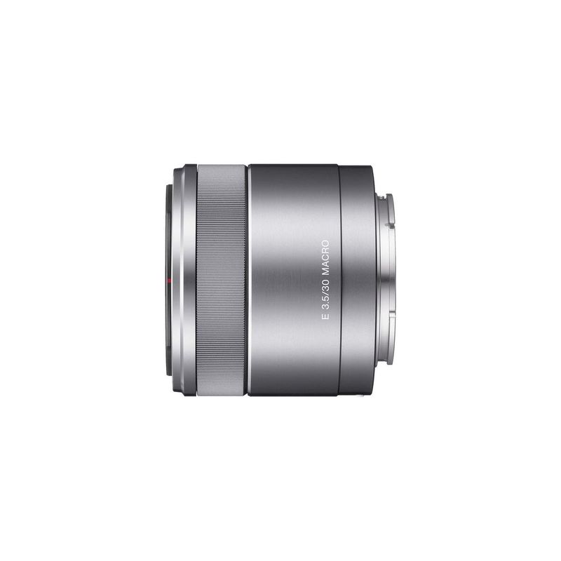 Sony E 30mm F/3.5 E-Mount Lens, Silver