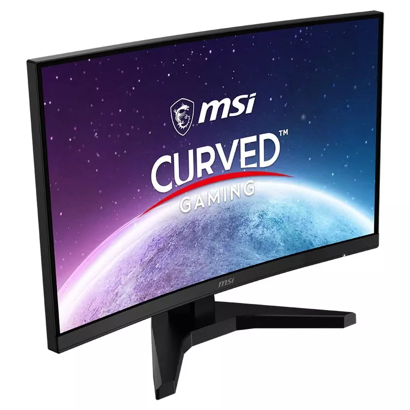 MSI G245CV 23.6" 16:9 Full HD 100Hz Curved VA LCD Gaming Monitor, Metallic Black