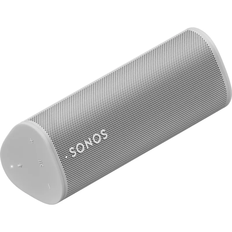 Sonos - Roam Smart Portable Wi-Fi and Bluetooth Speaker with Amazon Alexa and Google Assistant - White