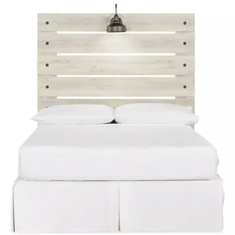 Whitewash Cambeck Full Panel Headboard