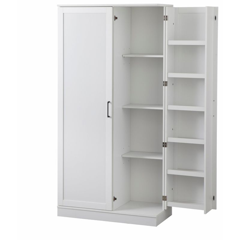 Simple Living Lawrence Tall Pantry Cabinet - White