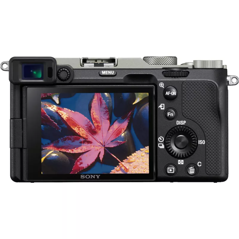 Sony - Alpha 7C Full-frame Mirrorless Camera - Silver