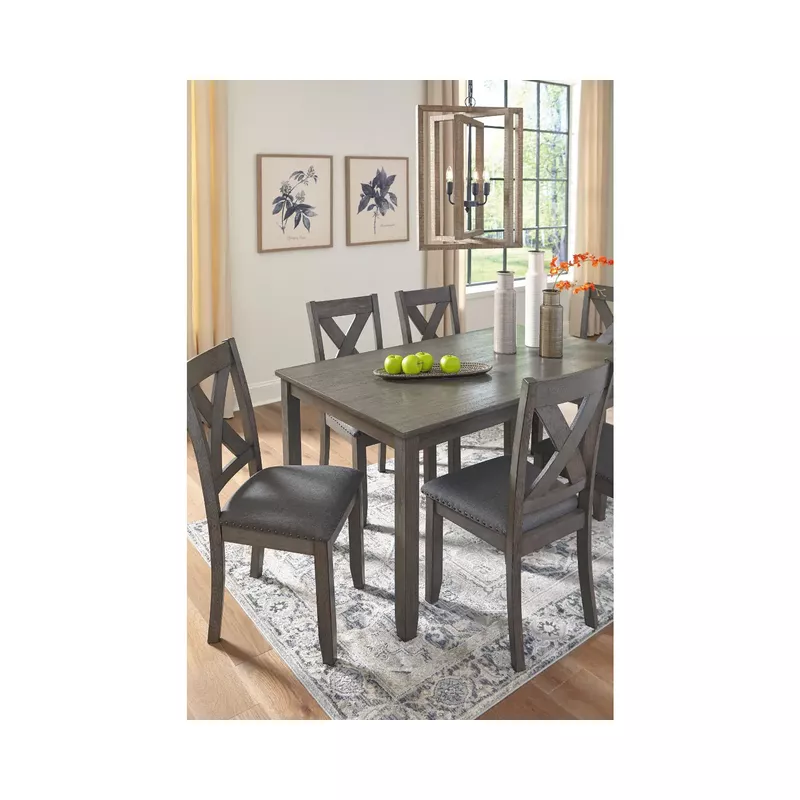 Caitbrook Rectangular Dining Room Table Set (7/CN)