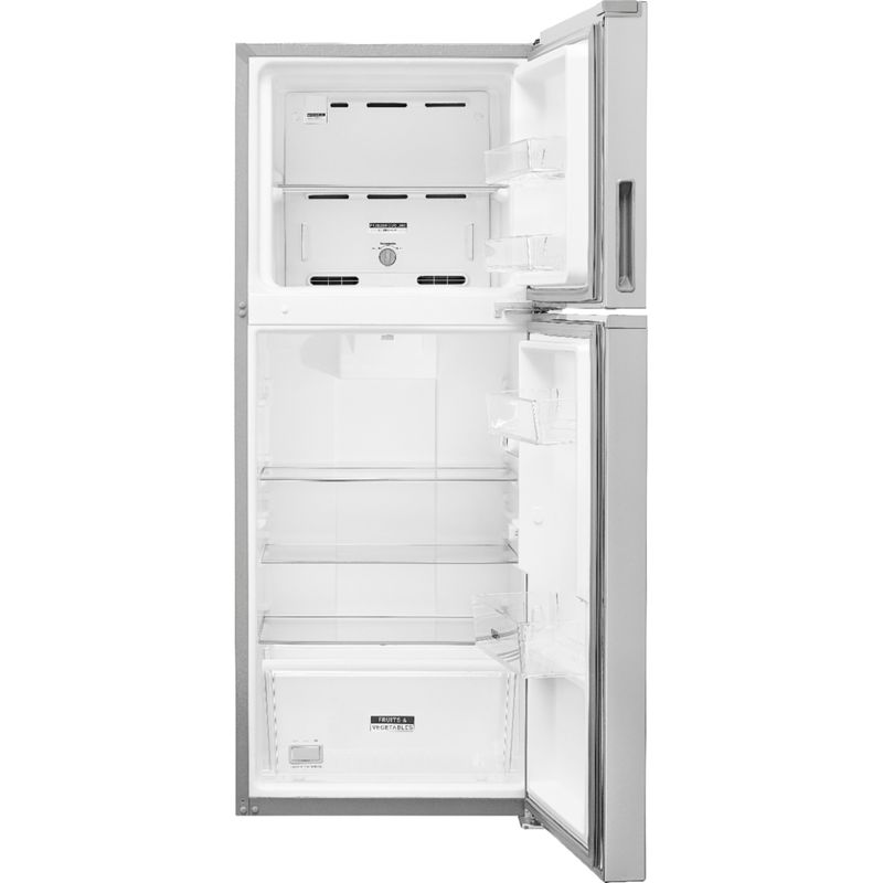 Alt View Zoom 1. Whirlpool - 11.6 Cu. Ft. Top-Freezer Counter-Depth Refrigerator - Stainless steel