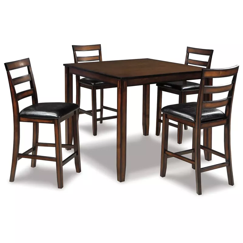 Coviar Dining Room Counter Table Set (5/CN)